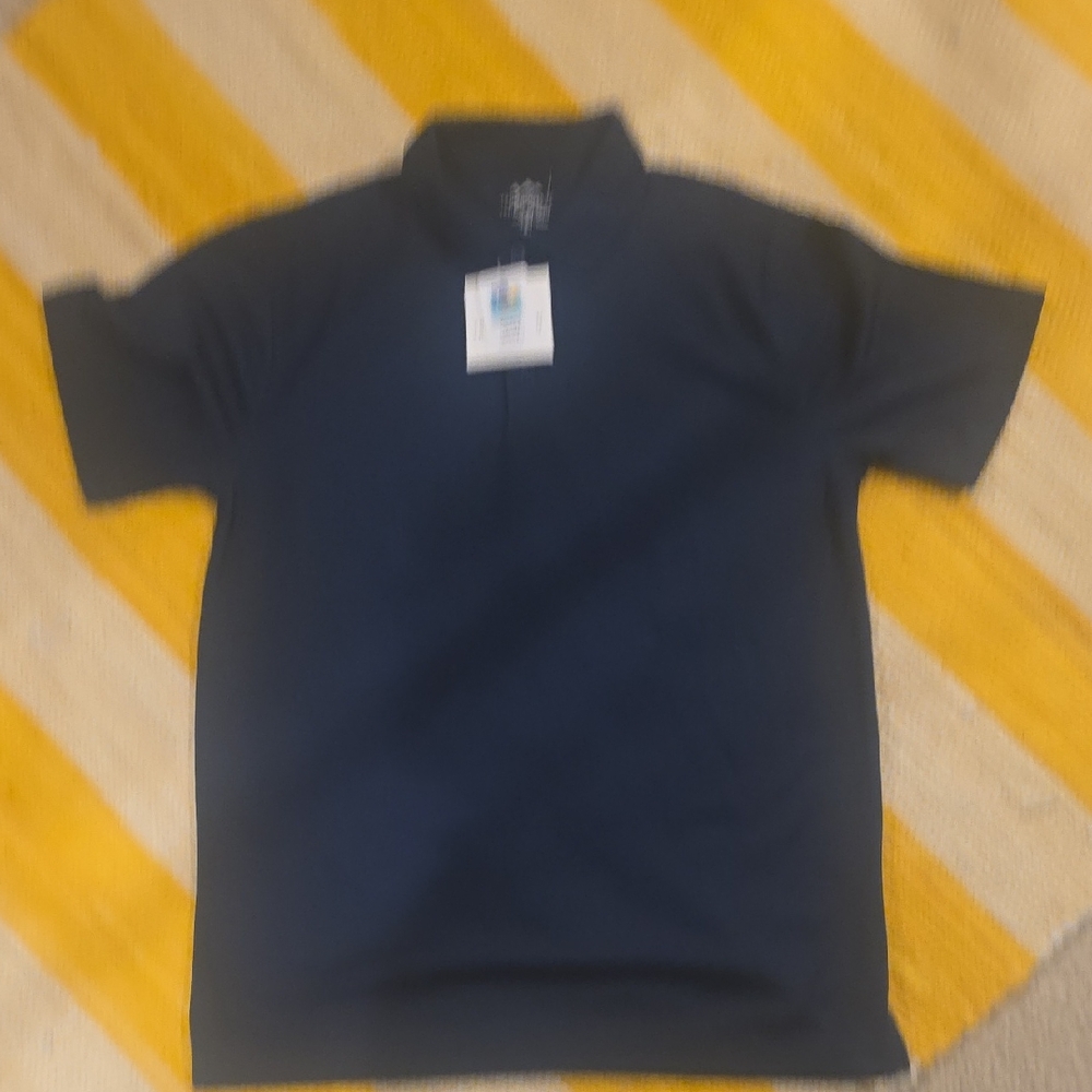 Classic Navy Blue Men's Polo Shirt
